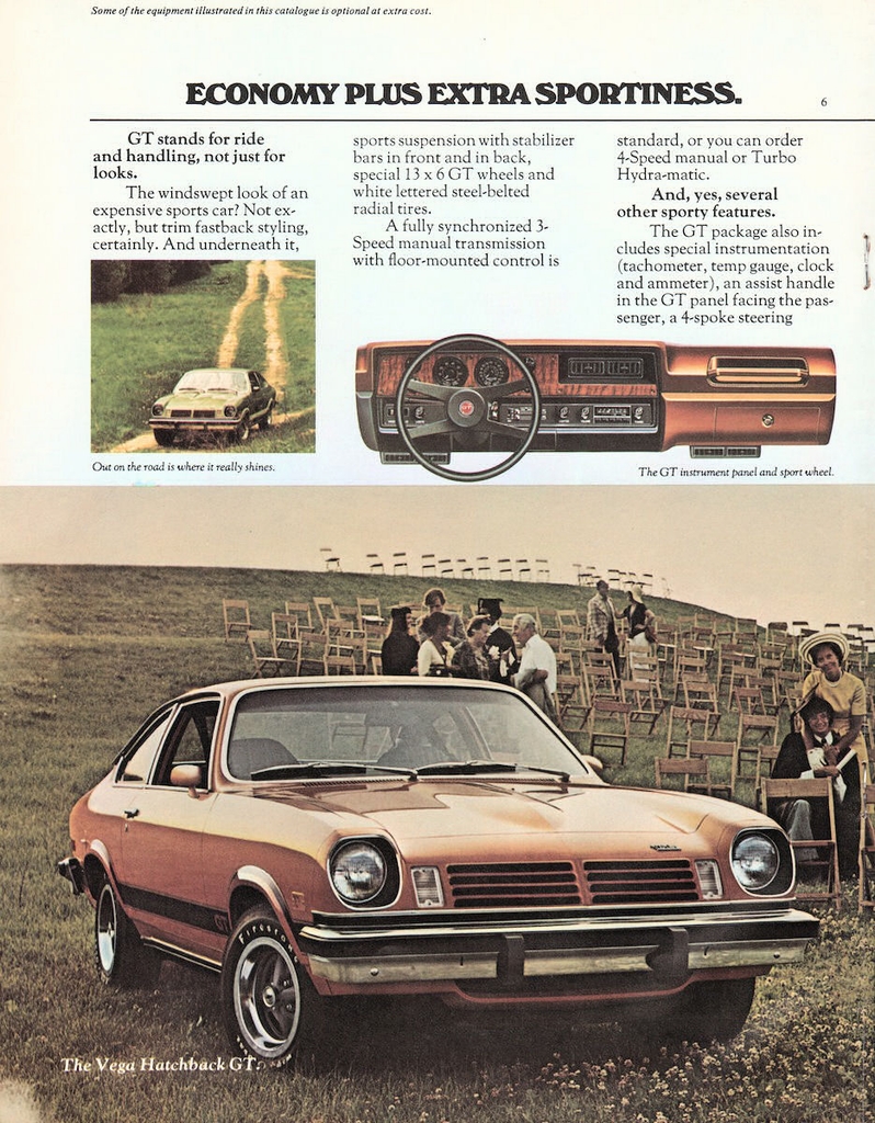 1975 Chevrolet Vega Canadian Brochure Page 4